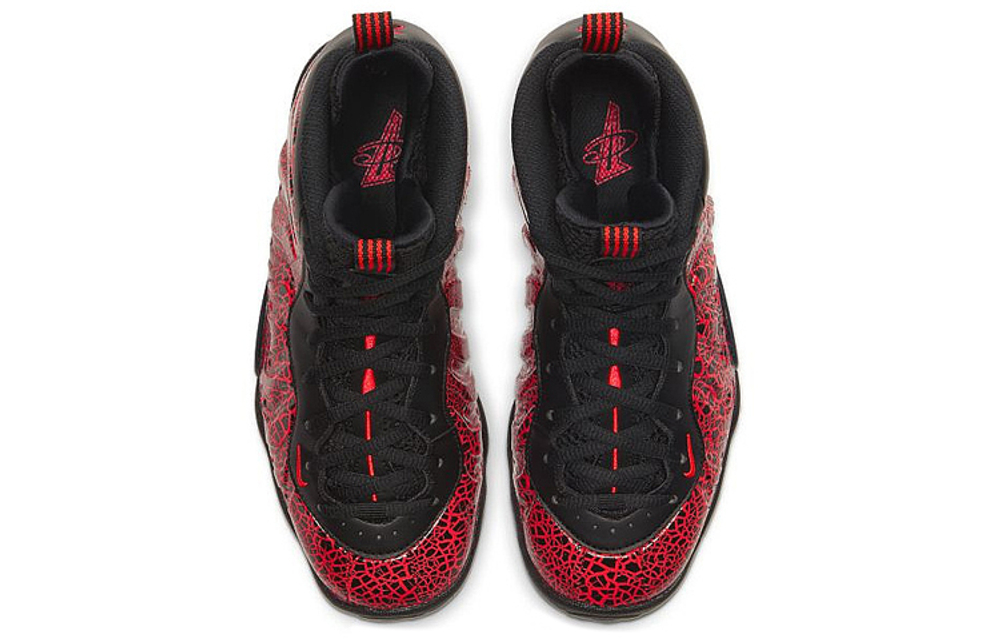 Кроссовки Nike Foamposite One Cracked Lava Pu (Женская размерная сетка)