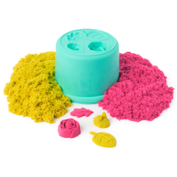 Kinetic Sand - Кинетический песок ЦВЕТОК Набор с неоновым песком 20149734
