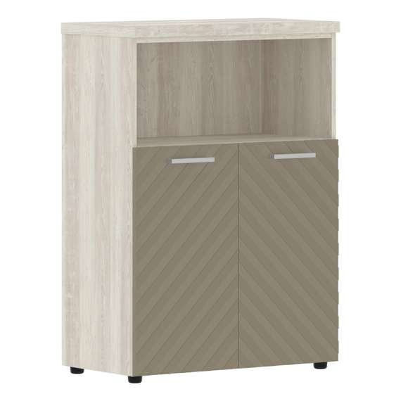 Шкаф с глухими малыми дверьми и топом TLMC 85.3  856х450х1203 TORR LUX