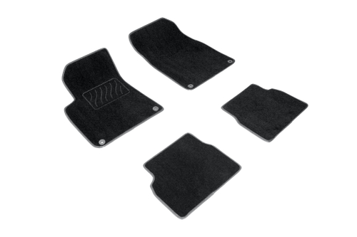 Ворсовые коврики LUX для Cadillac BLS 2006-2009, Seintex.83136
