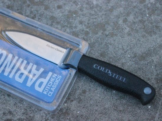 Кухонный нож для чистки овощей и фруктов Cold Steel 59KSPZ