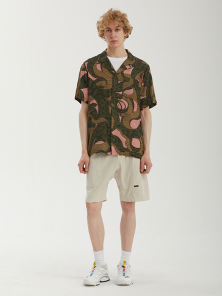 Мужская Рубашка Snakeskin Summer