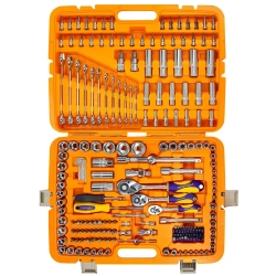 Набор инструментов в пластиковом кейсе (216 предметов) MEGATOOLS MT-38841