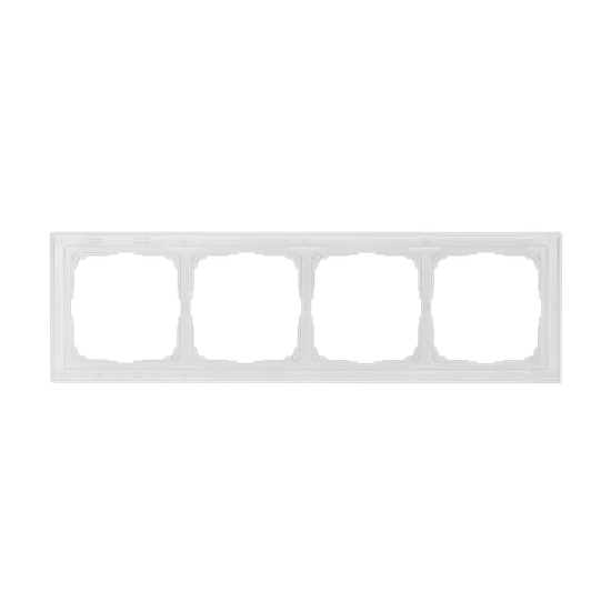 Рамка 4-м ArtGallery Pure органич. стекло бел. SE GAL320104