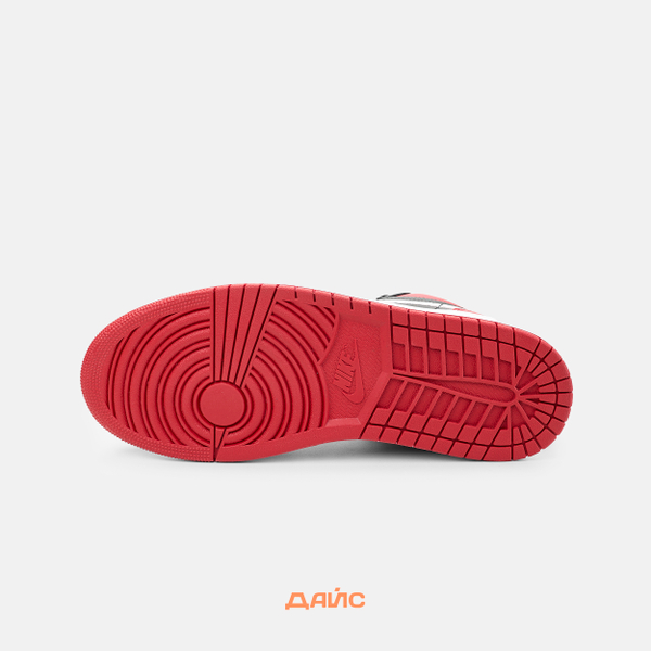 Кроссовки Jordan 1 Low Alternate Bred Toe  артикул:553558-066 - купить в магазине Дайс