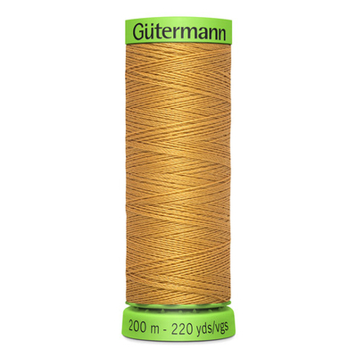 Нитки для тонких тканей Gutermann Extra Fine 150 (200 метров), 5 кат. | 968 золотой