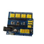 Плата Arduino NANO с шилдом под клеммы IO Shield (клеммы припаяны)