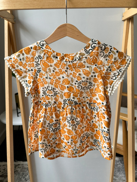 Хлопковая блузка Bonpoint, 104