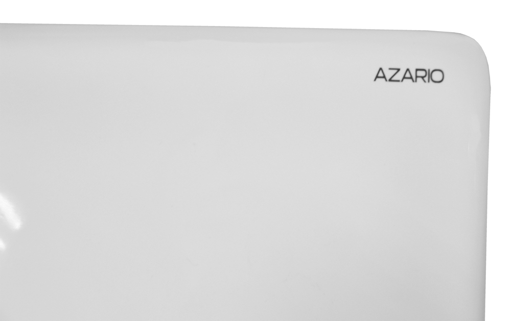 Унитаз-компакт безободковый Azario Fretta Round AZ-7121 с крышкой-сиденьем микролифт, белый