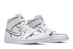 Кроссовки Jordan Air Jordan 1 Mid Se (Женская размерная сетка)