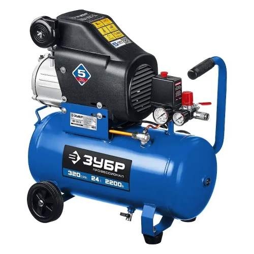 Воздушный компрессор ЗУБР КПМ-320-24 серия "Профессионал"
