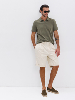 Футболка-поло трикотажная повседневная