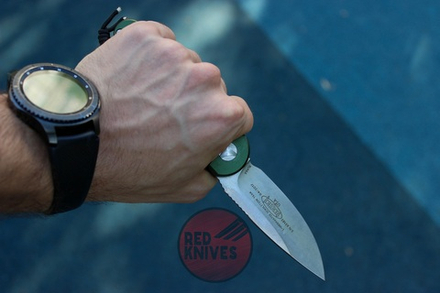 Нож MIcrotech LUDT Green 135-10APOD