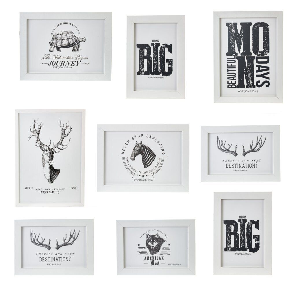 GAEM Набор из 10-ти Фоторамок, L31,5 W2 H44 см