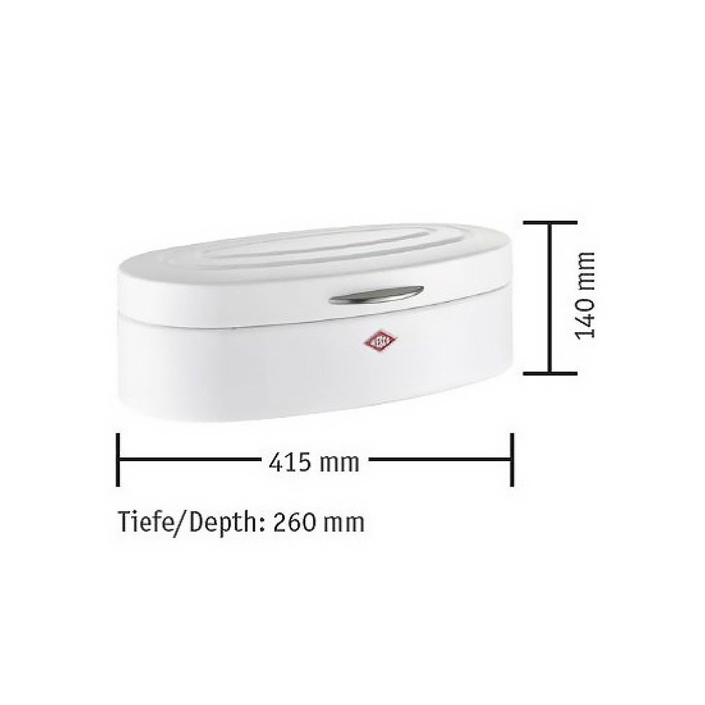 Хлебница Wesco Elly матовая черная