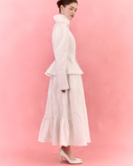 White onyx skirt