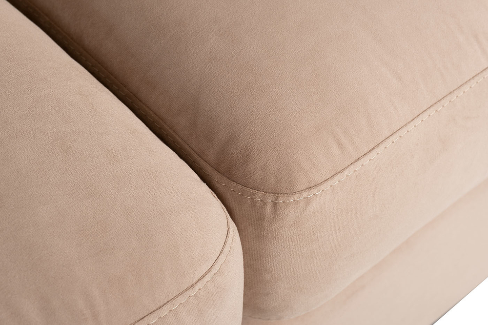 Диван трехместный раскладной Garda Decor Roberto бежевый GD-ROBERTO-3M-1