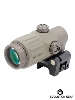 Магнифер (увеличитель) Evolution Gear G33 Style 3X Magnifier Mil Spec Marking. FDE