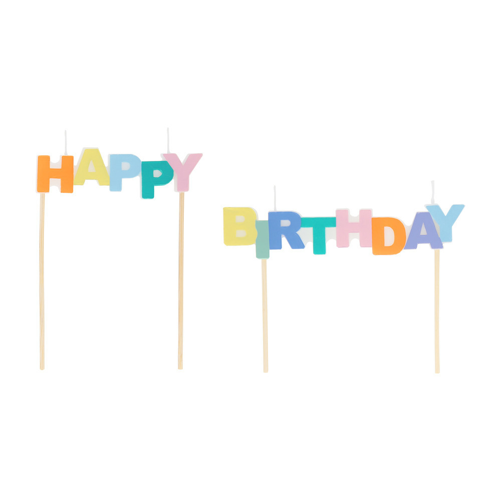 Свеча "Happy Birthday" (2025)