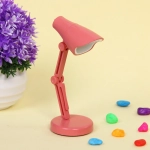 Настольная лампа «Sunshine» 4*4*11 см LED, батарейки AG3, 0.2W, Коралловый