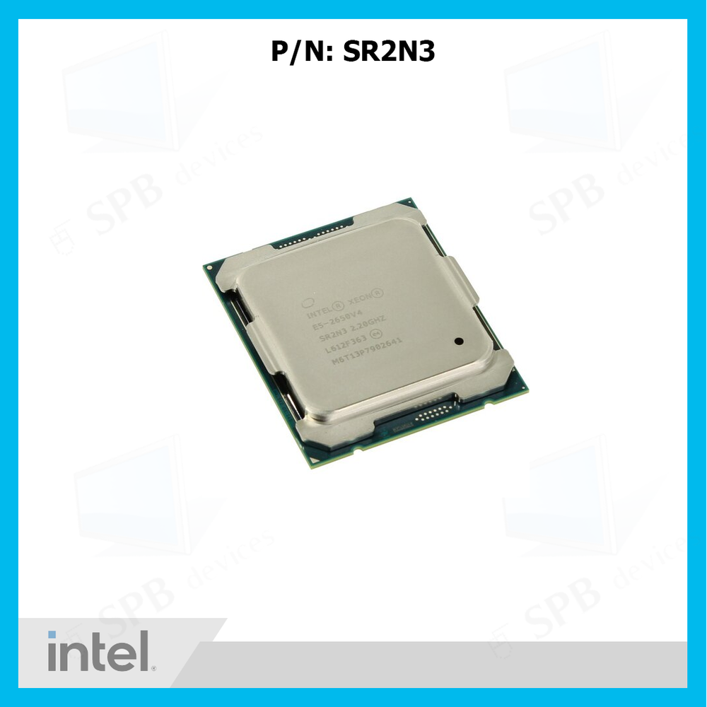 Процессор Intel Xeon E5-2650 v4 LGA2011-3, 12 x 2200 МГц, OEM SR2N3