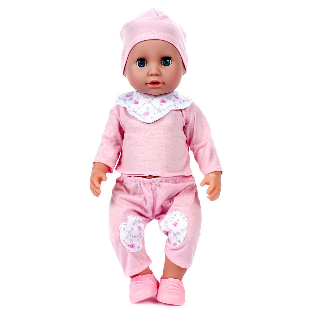 Пупс функц. с кнопкой, свет, коробка 34*27*25,8см QH3011-6