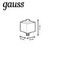 Адаптер Gauss TR124