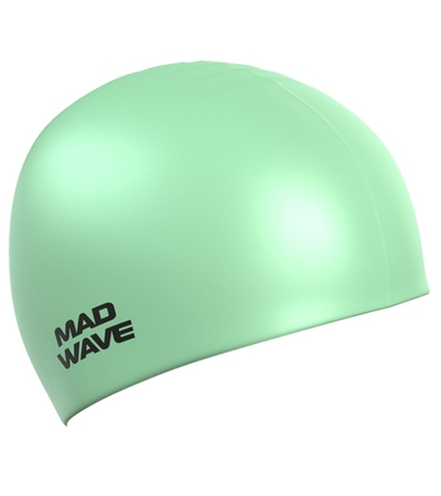 Шапочка для плавания силиконовая Mad Wave Pastel Silicone Solid