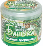 Мыло густое для бани Лаборатория Катрин Хвойное здоровьице, 450мл