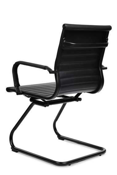 Кресло Хьюго RCH 6002-3SEB Черный/Металл Черный