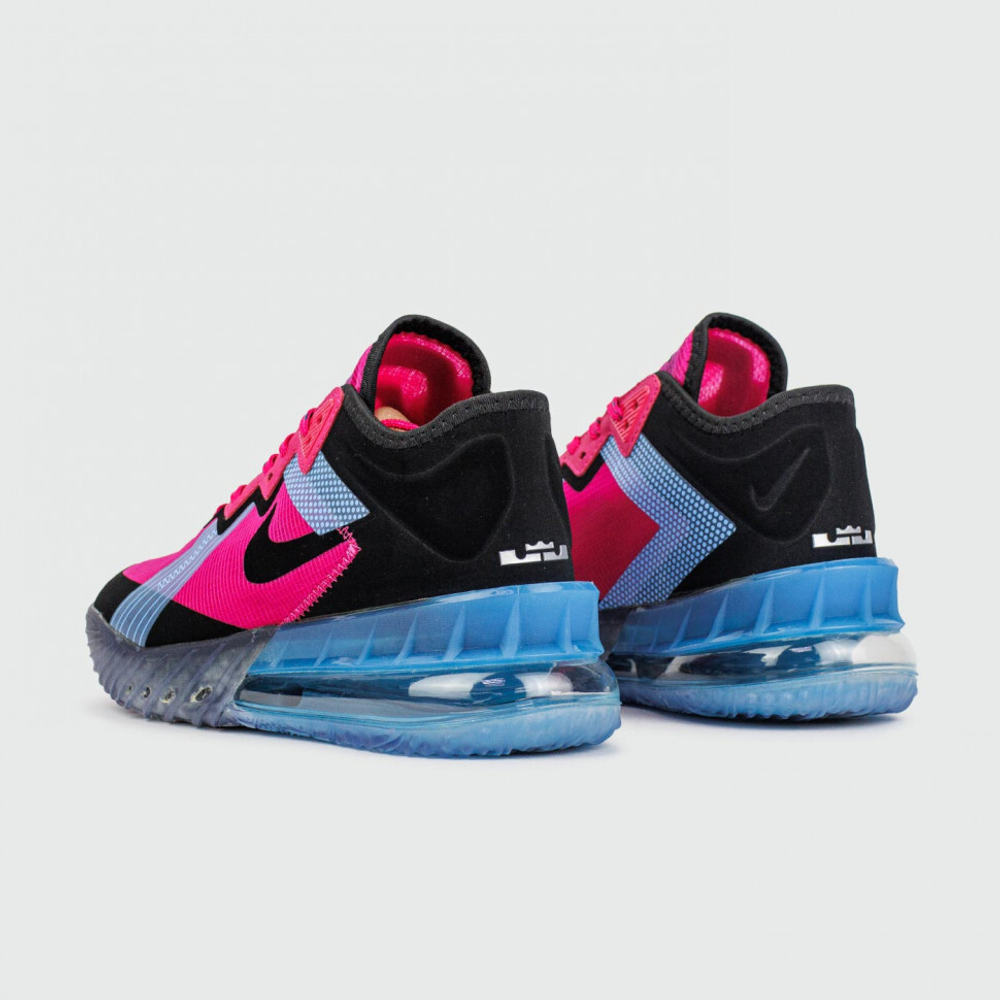 кроссовки Nike Lebron 18 Low Purple Black Blue