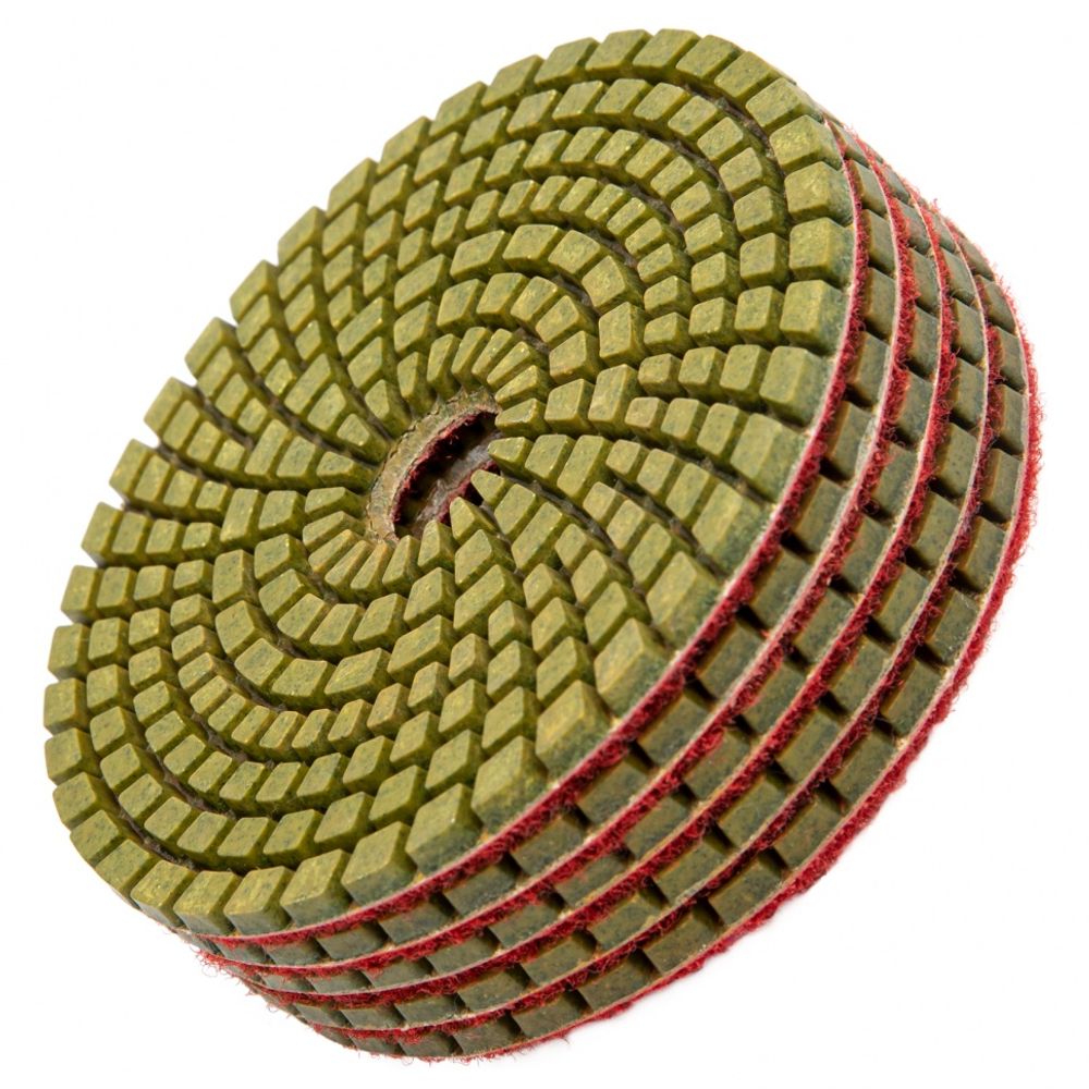 Алмазный гибкий шлифовальный круг, 100 мм, P 50, мокрое шлифование, 1шт.  Matrix 73507