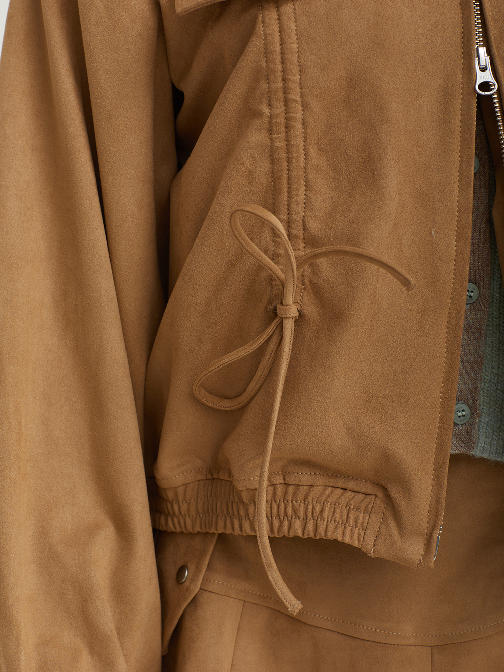 Женская Куртка Collection Suede Shirring
