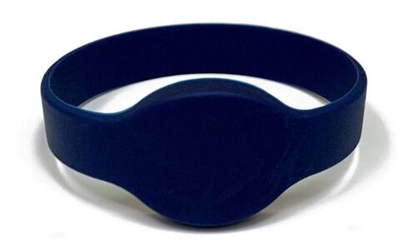 ЛКД-БС65-МФ-С Браслет-идентификатор, силиконовый, Mifare 13.56 МГц, синий