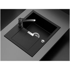 Мойка SCHOCK Manhattan 45 D Cristalite корз.клапан инка