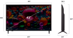 Телевизор LG 43UA75009LA 109 см черный