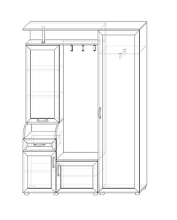 Прихожая ВЕА-207