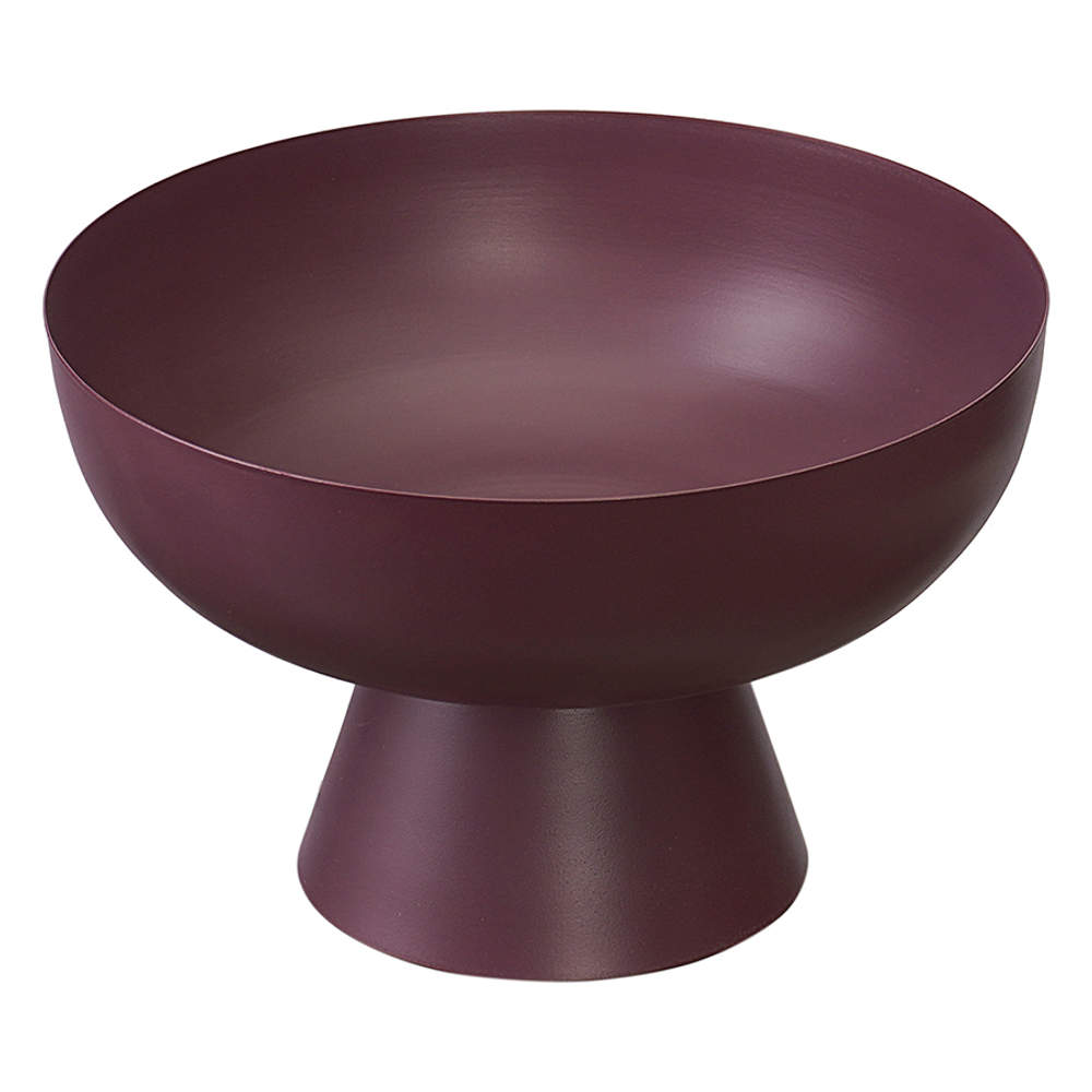 Блюдо на ножке 21см Bergenson Bjorn Vivlend сливовое