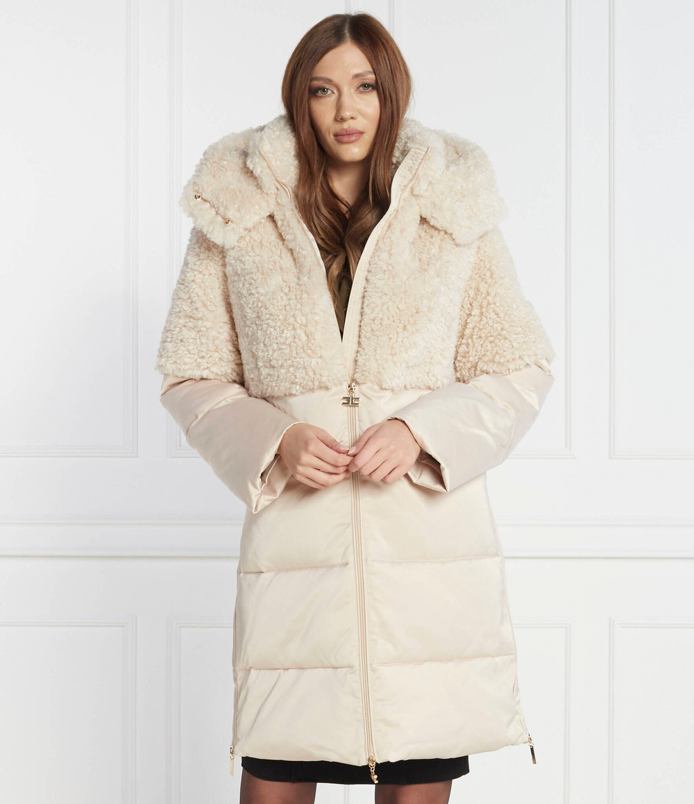 Пальто Elisabetta Franchi - бежевый(PI60Z36E2)