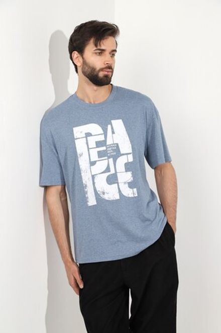 Фуфайка (футболка) мужская Герой-5 Виотекс ГОЛУБОЙ