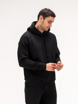 Костюм мужской спортивный теплый. Черный