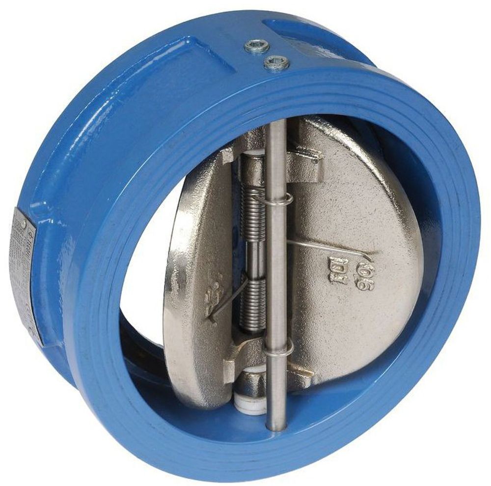 Клапан обратный межфланцевый двустворчатый Ду450 Ру16 ABRA D122EN450S