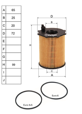 EWIGER - EW111040040-EWI - Oil Filter