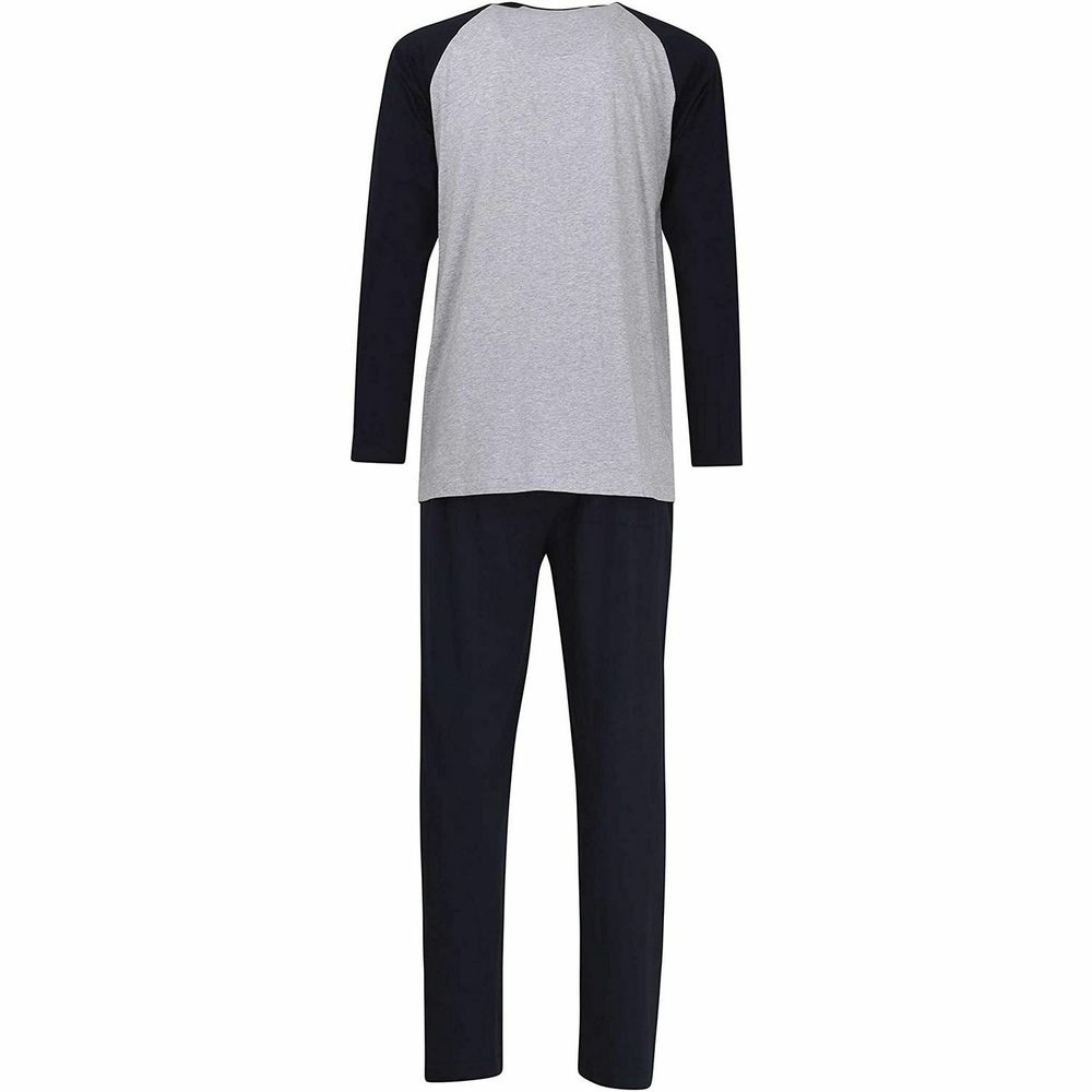 Мужская пижама со штанами серо-черная Tom Tailor 071089/5609 821