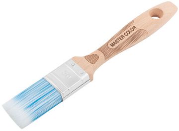 Кисть флейцевая, толщ. 14,4 мм, ПБТ-щетина, нерж. обжим., буковая ручка, ширина 30 мм