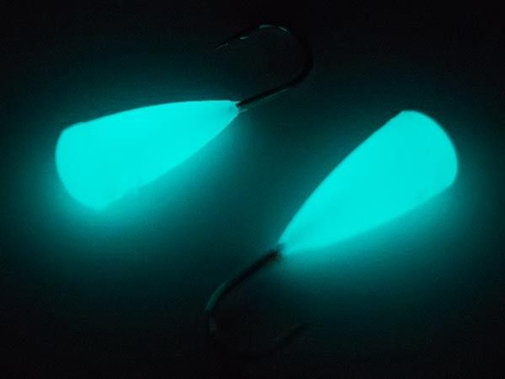 Мормышка Конус свечение Красное + Желтое MOK510RY 10шт/уп