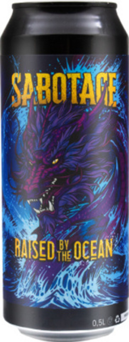 Пиво Саботаж Райсед Бай Зе Океан / Sabotage Raised By The Ocean 0.5 - банка