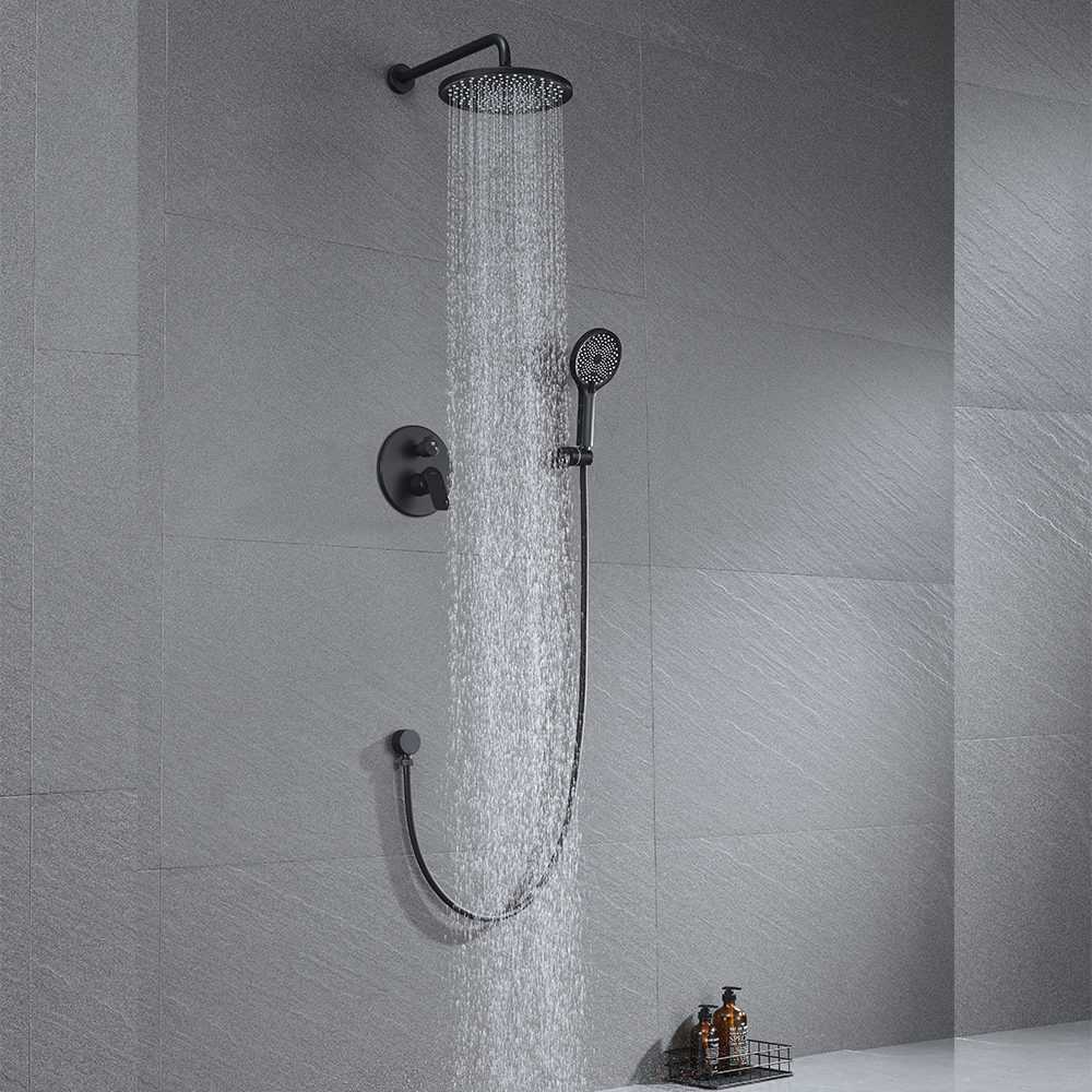 Душевая система Black&White Universe черный матовый (UK8311B)