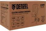 Садовый электрический измельчитель Denzel ECS-2500 59701