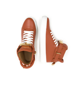 Кожаные кроссовки alce Buscemi - медный(BCS22701)